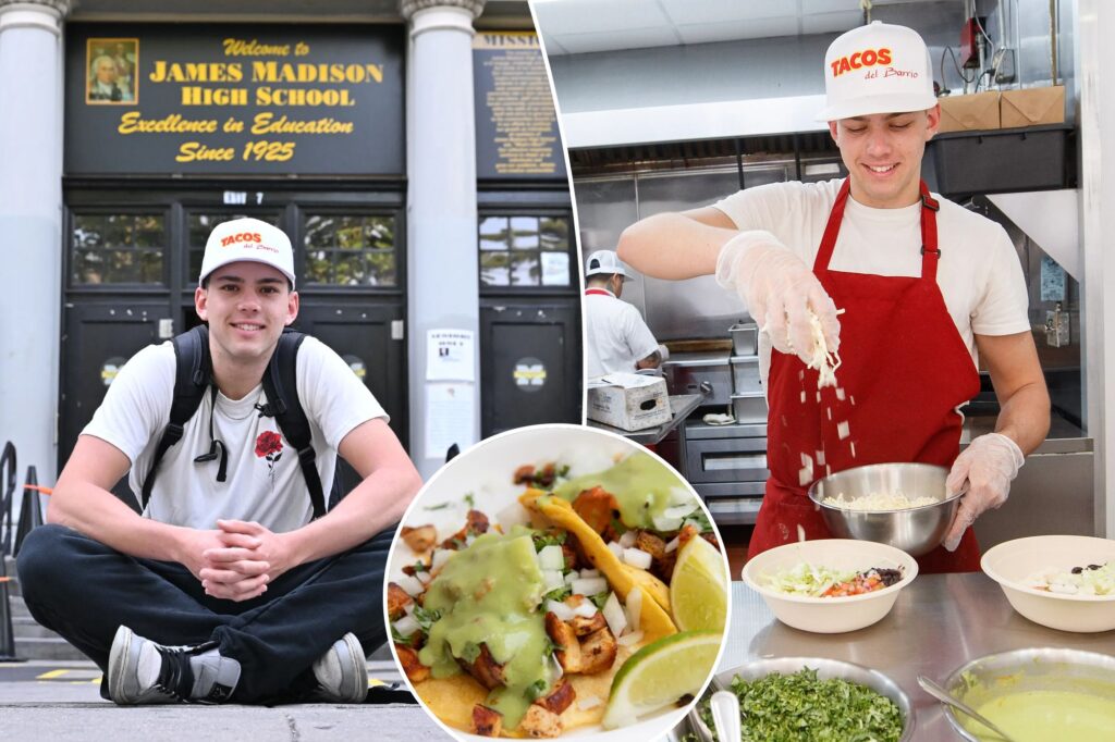 Exclusive | New York Teenage opens the popular joint taco to the park slope, all before high school graduation