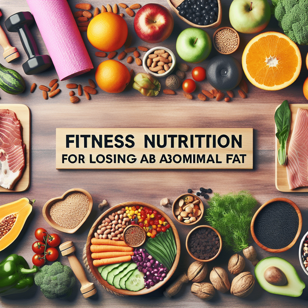 nutrição fitness para perder gordura abdominal